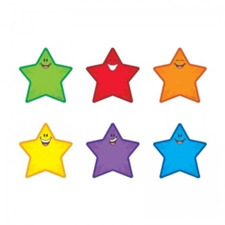 TREND ENTERPRISES Trend Enterprises T-10801BN Stars & Mini Variety Pack Mini Accents - Pack of 6 T-10801BN